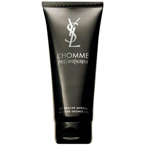 ysl l'homme shower gel.